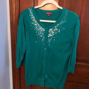 Sequined Cardigan